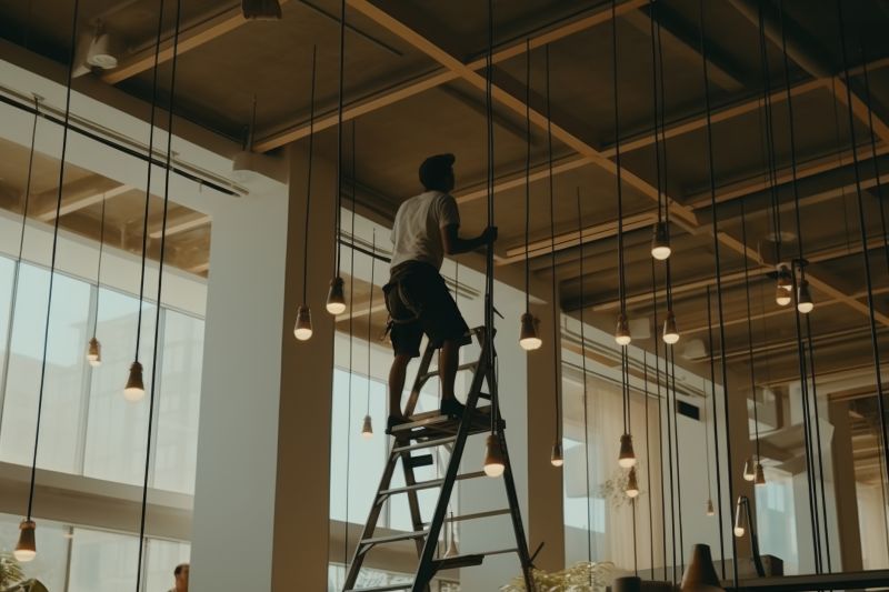 Commercial Staircase Lighting